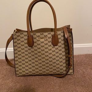 Brown & Tan MK purse
